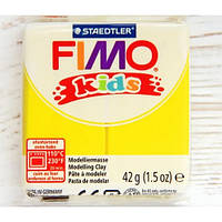 Полімерна глина - Пластика FIMO kids жовта перламутрова 42г (1)