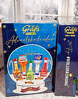 Адвент календар з лікерами Grafs Party Minis Advent Calendar (24x20ml)