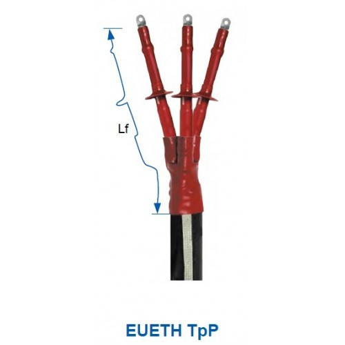 Кабельна муфта EUETH TpP 42 70-150 СМ з наконечниками