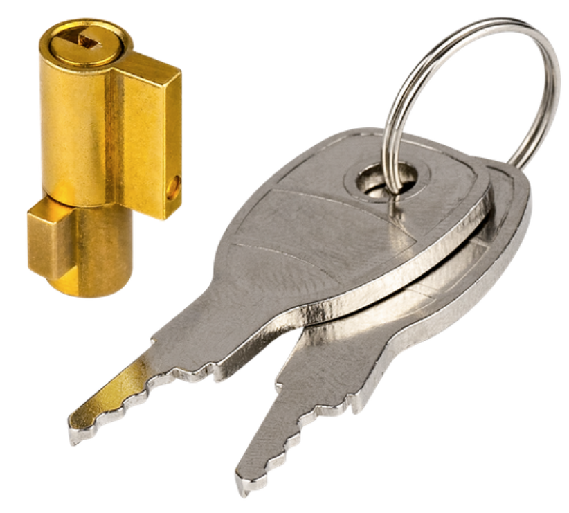 Замок для причепа з ключами від викрадення WINTERHOFF DBS 8, фото 1