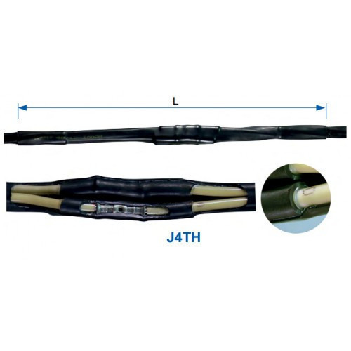 Кабельна муфта J4TH 120-240 СМ зі з'єднувачами