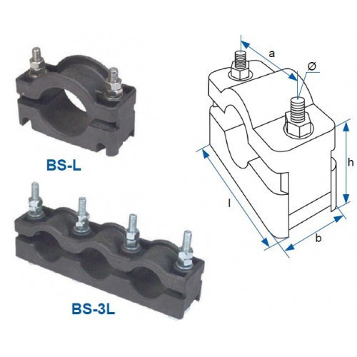 Кабельний хомут BS-L 35-50