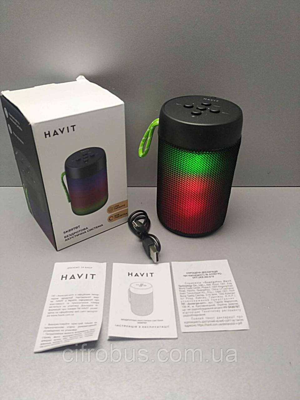 Портативна акустика колонка Б/У Havit HV-SK897BT