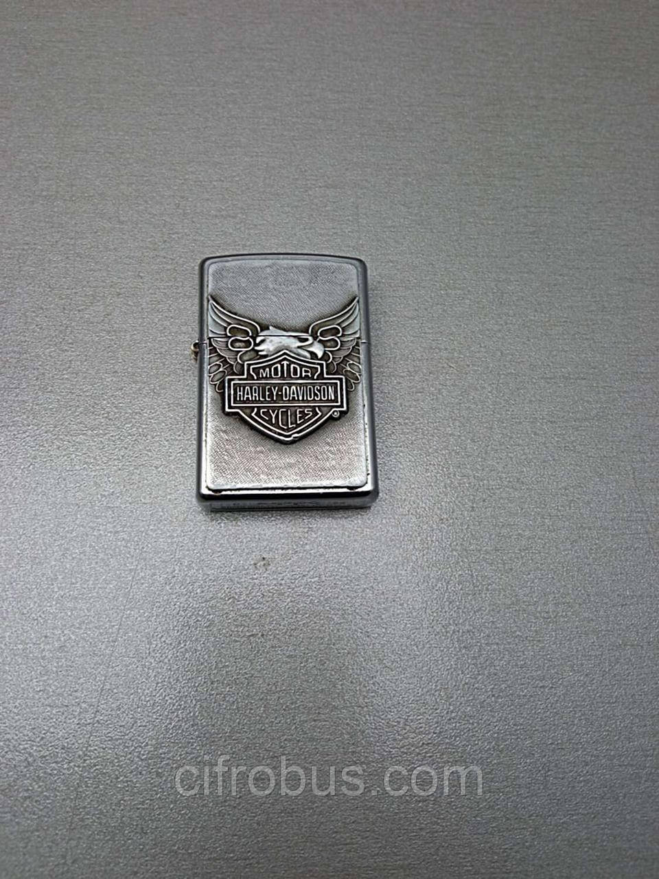 Угли, дрова, засоби для розпалювання Б/У Zippo Street Harley Davidson Iron Eagle