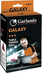 М'ячі для настільного тенісу 6 шт. Garlando Galaxy 3 Stars (2C4-119)