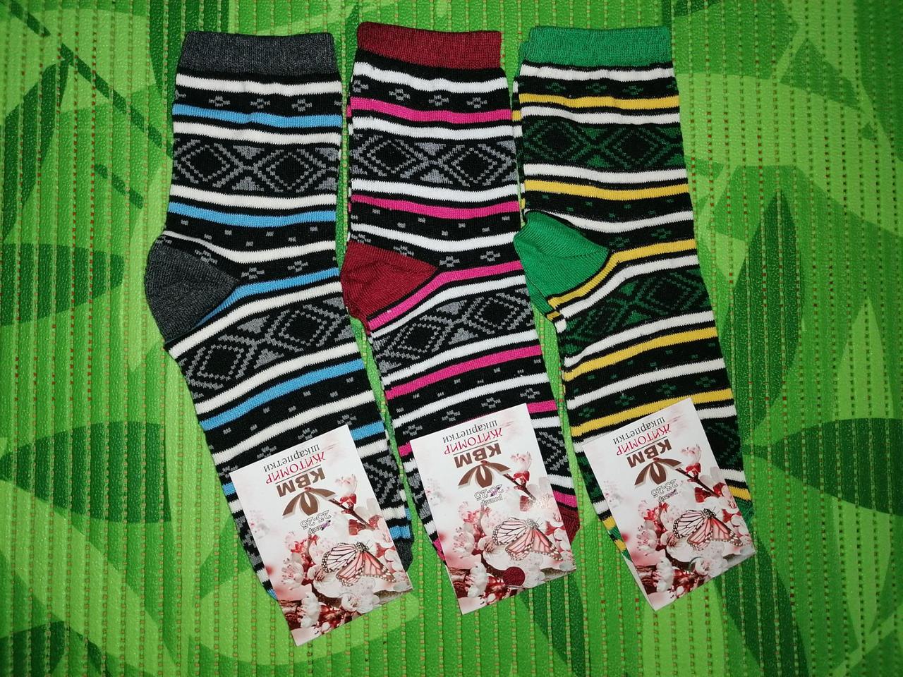 Шкарпетки жіночі бавовняні "Житомир КВМ" розмір 36-40 Мікс (від 12 пар)
