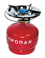 Газовый баллон туристический Турист с горелкой 5L Red (3_02876)