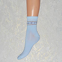 Бавовняні жіночі шкарпетки з візерунком на щиколотці (36-40 розмір) (NG3302)