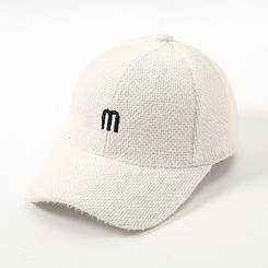 Бейсболка жіноча осінь зима з буквою m