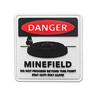 Нашивка 5.11 Tactical Minefield Patch Black єдиний