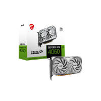 Видеокарта MSI GeForce RTX4060 8Gb VENTUS 2X WHITE OC (RTX 4060 VENTUS 2X WHITE 8G OC) a