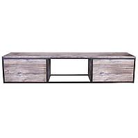 Тумба Під TV. Тумбочка під телевізор та техніку. Металева ТБ тумба лофт