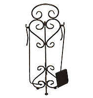 Кований набір для каміну "Кедр". Камінний набір з металу лофт