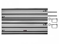 Качественная алюминиевая направляющая Einhell L 2000: длина 2000 мм, 2х1000 мм AGS