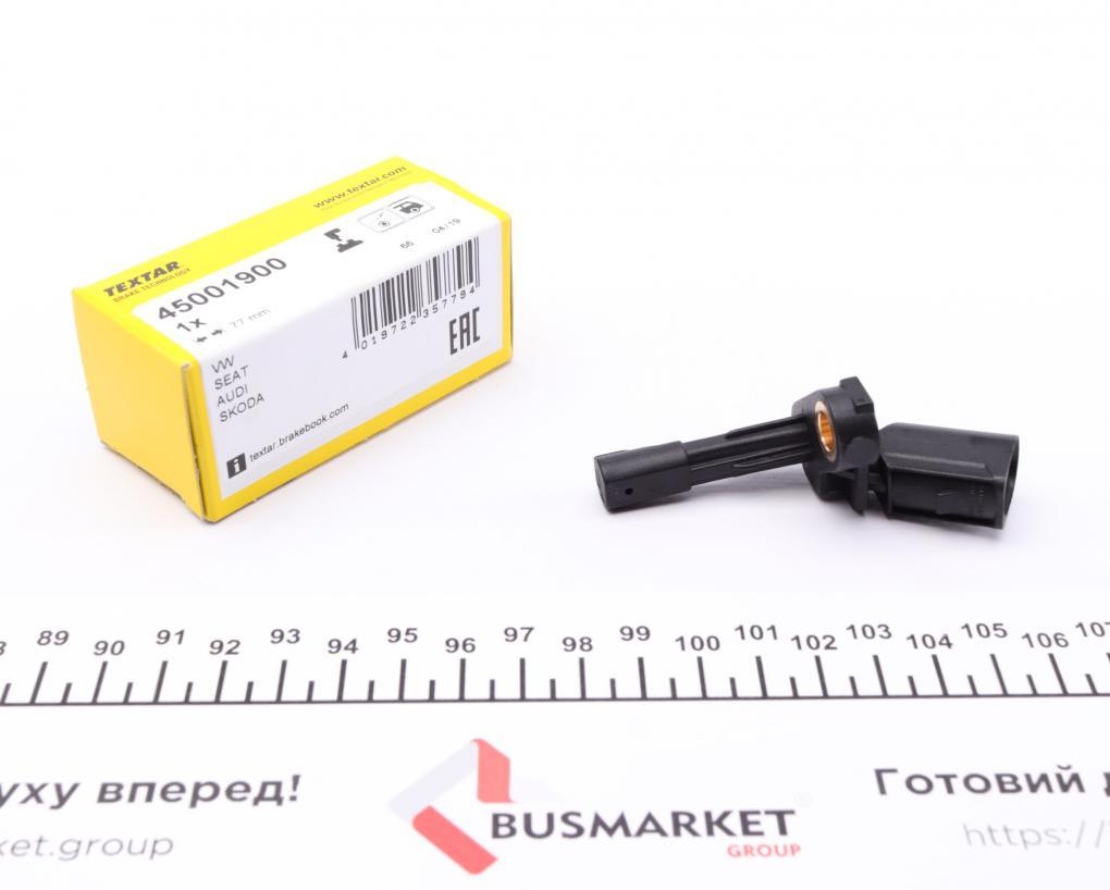 Датчик ABS (задній) Audi A3/VW Golf V 1.2-2.0 TFSI/TDI 03- (R) TEXTAR 45001900 UA61, фото 1