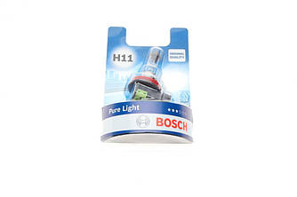 Автолампа H11 12V 55W PGJ19-2 Pure Light BOSCH 1 987 301 339 UA62