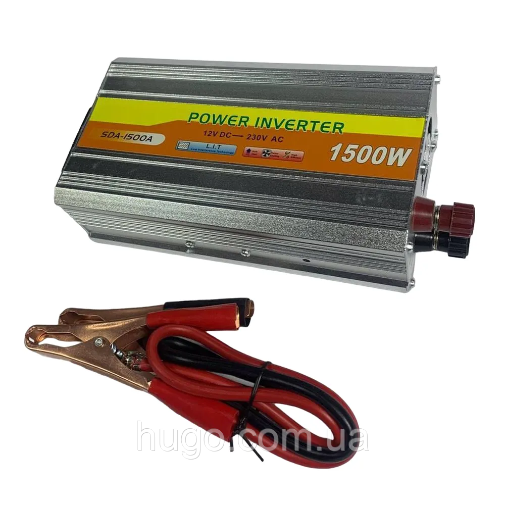 Інвертор 1500W, Magor SAA-1500F / Перетворювач напруги / Авто інвертор