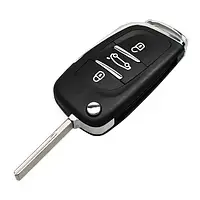 У Нас: Викидний ключ корпус під чіп 3кн Peugeot ніша CE0523 HU83 NEW чорний -OK