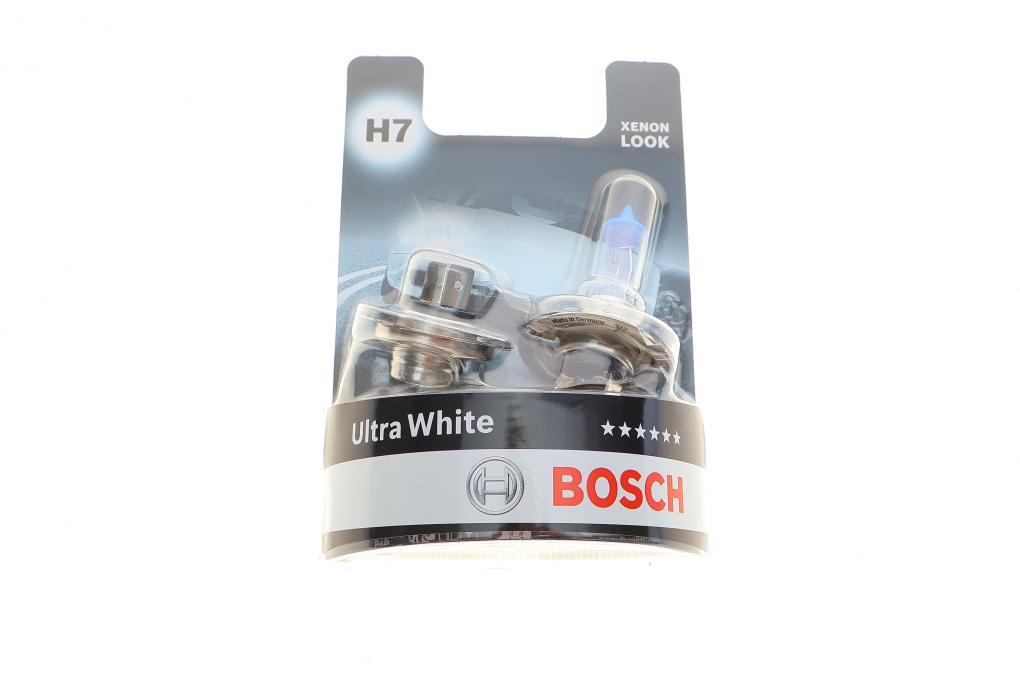 Галогенная лампа Bosch Ultra White H7 12V 55W 4200K - Галогенные лампы