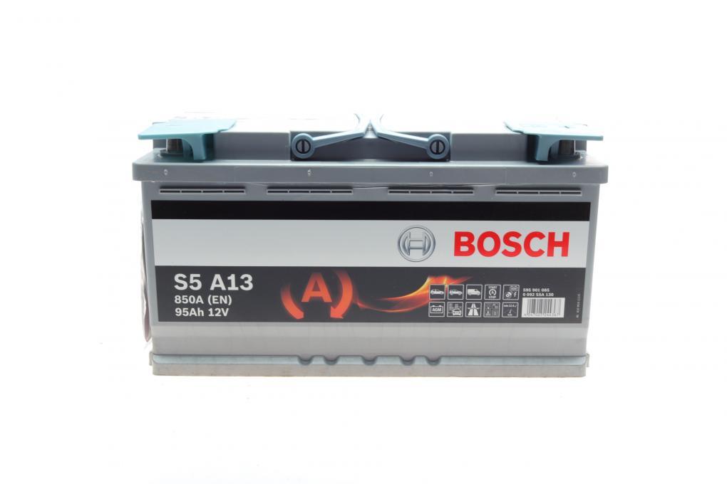 Акумуляторна батарея 95Ah/850A (353x175x190/+R/B13) (Start-Stop AGM) BOSCH 0 092 S5A 130 UA62