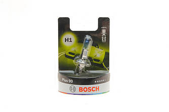 Автолампа H1 12V 55W P14.5s Plus 90 (BL) BOSCH 1 987 301 076 UA62