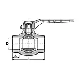 Кран кульовий PP-r ITAL 32 мм, фото 2