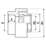 Муфта PP-r з внутрішньою різьбою ITAL 20 мм х 3/4", фото 4