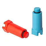 Комплект пробок PP-r з різьбленням ITAL 1/2" довгі, фото 2