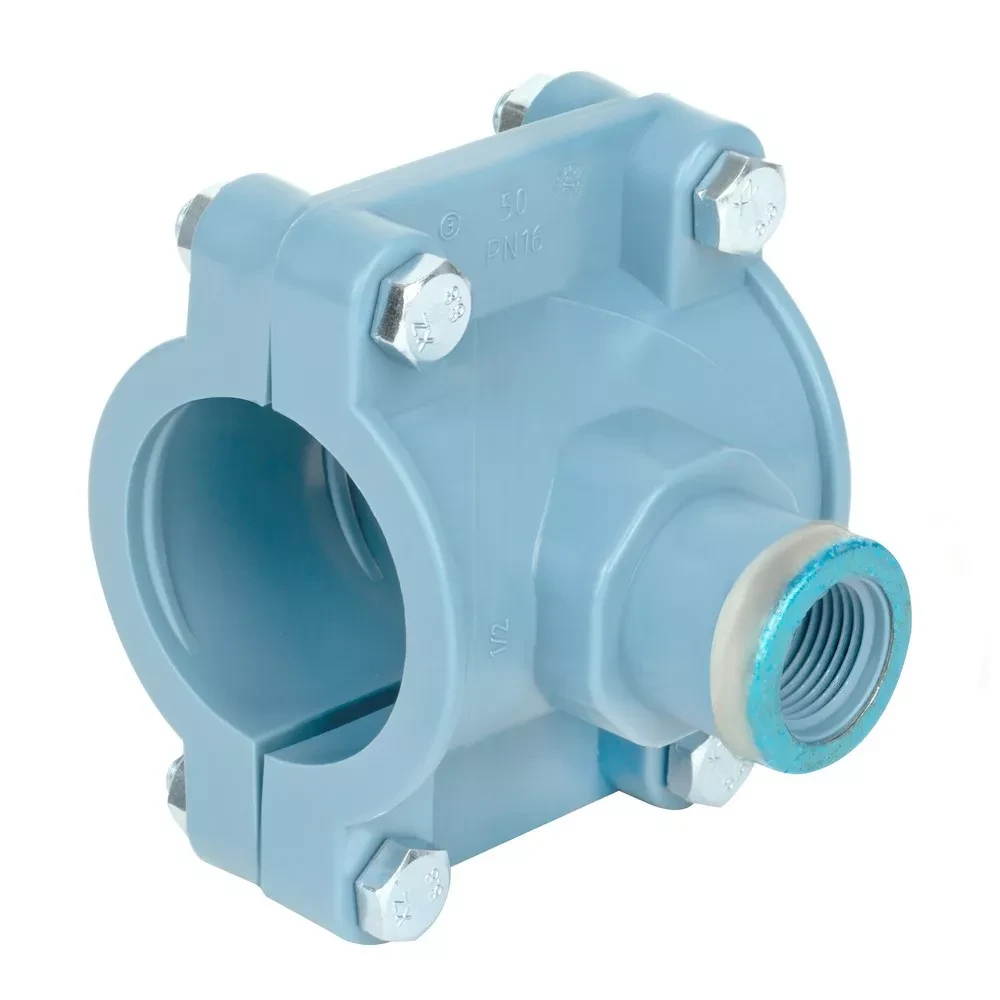 Затискне сідло ITAL 110 мм х 2" з металевим кільцем, фото 1