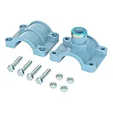 Затискне сідло ITAL 110 мм х 2" з металевим кільцем, фото 3