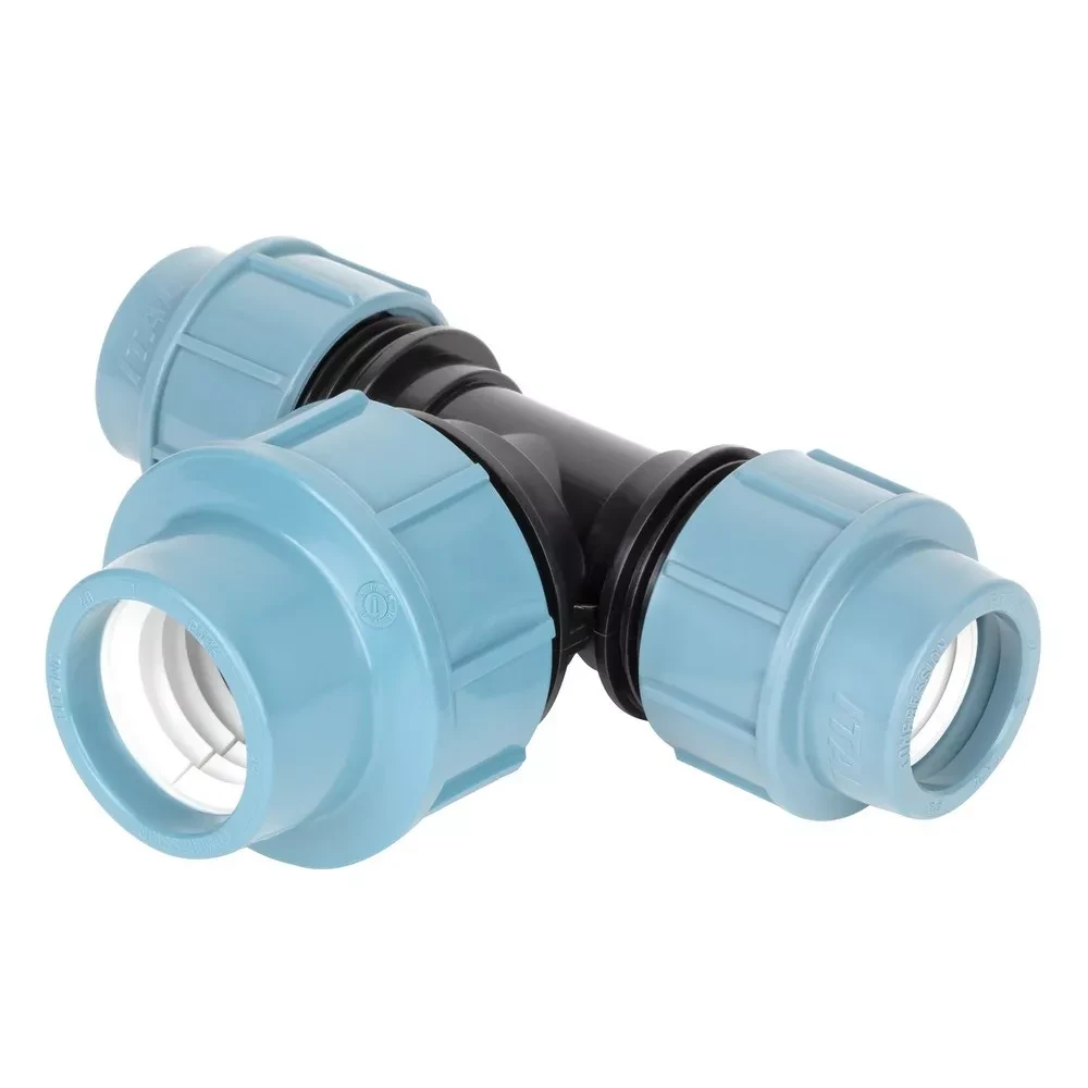 Трійник редукційний ПЕ ITAL 32 x 40 x 32 мм з виходом на більший діаметр, фото 1