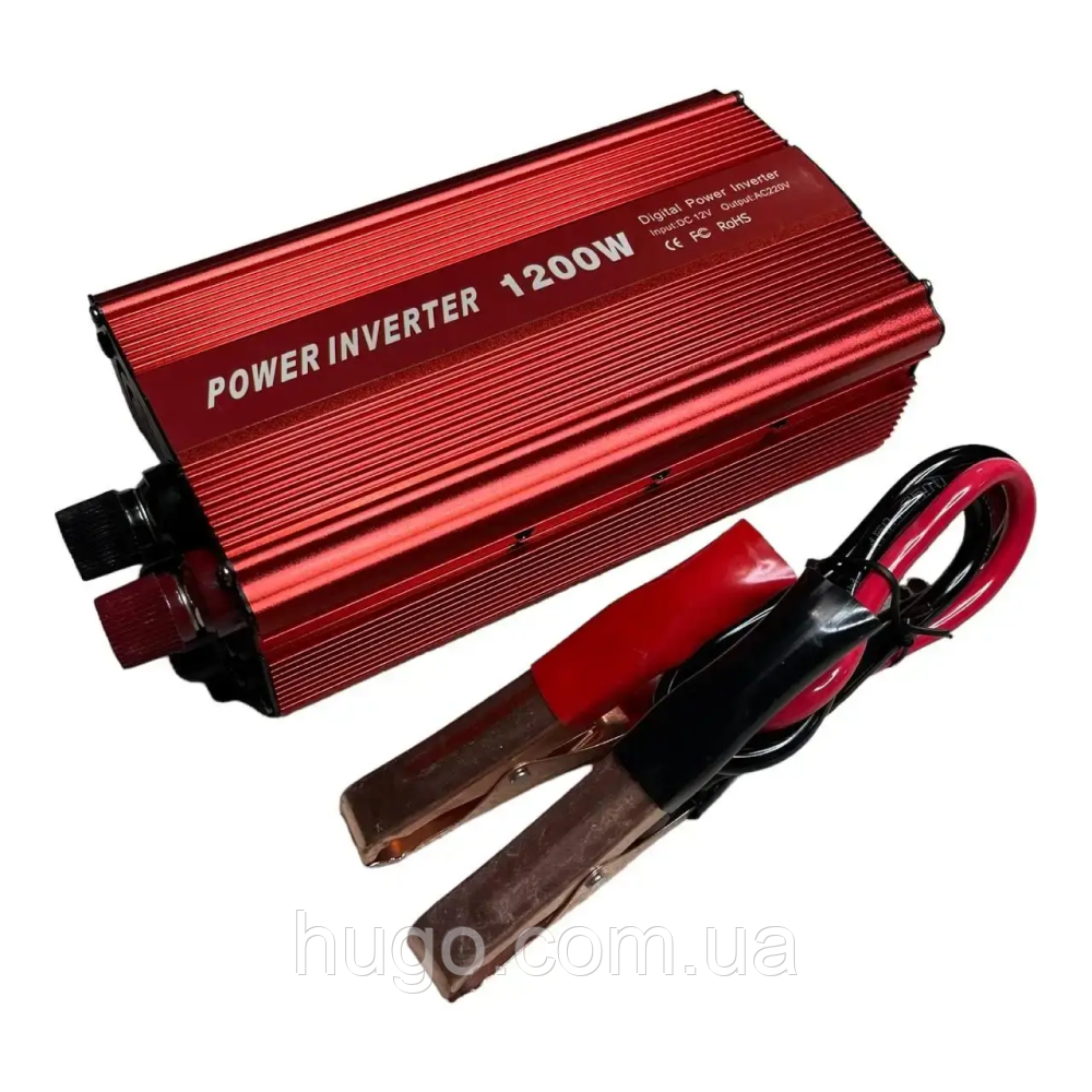 Перетворювач напруги 1200W, UKC SSK / Автомобільний інвертор