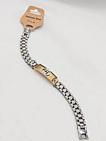 Браслет Xuping Jewelry 1 см * 21 см Стильный браслет для мужчин Мужской браслет из медстали