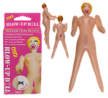 Надувна міні лялька Mini Blow-Up Doll Blond Hair, 66 см