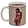 Чашка з термоефектом Stoneware Mug Stripper Girl, фото 7