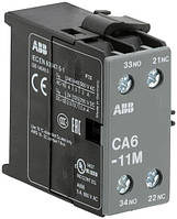 Блок дополнительных контактов CA6-11M для контакторов B6, B7 GJL1201317R0003