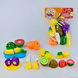 Ігровий набір продуктів на липучках "Гарний кухар" (20 деталей в пакеті) 4FUN Game Club 1022