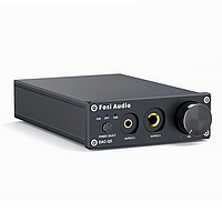 Конвертер звука SPDIF/Coaxial на RCA/3.5/6.35 Fosi Audio DAC-Q5 black