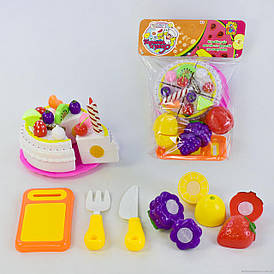 Ігровий набір продуктів на липучках "Гарний кухар" в пакеті 4FUN Game Club (1025)