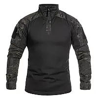 Боевая рубашка убакс Helikon-Tex MCDU Combat Shirt-NyCo Ripstop-Multicam,тактический убакс черный мультикам