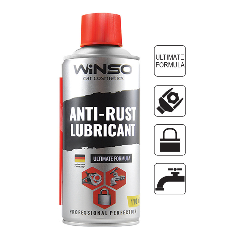 Рідкий ключ Winso Anti-Rust Lubricant 110 мл аерозоль (820330)