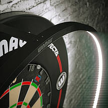Фірмова LED-підсвітка мішені дартс Plasma Winmau Англія, фото 3