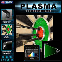 Фірмова LED-підсвітка мішені дартс Plasma Winmau Англія, фото 5
