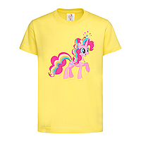 Желтая детская футболка Принцесса Пинки Пай (11-12-4-жовтий)