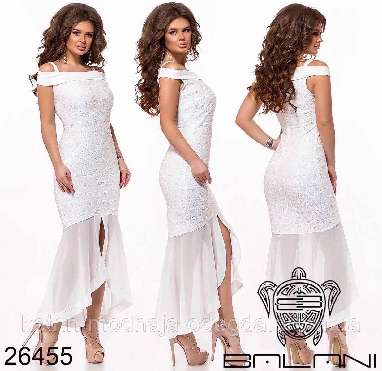 Красивое вечернее платье в расцветках , размеры 42 - 54 - фото 6 - id-p1900575328