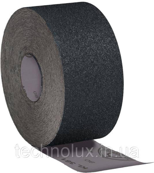 Шліфувальна шкурка на тканинній основі KL 381 J 200мм зерно 36-400 Klingspor, фото 1