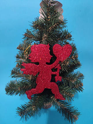 Новорічні прикраси Ангелочок, підвіска ангел 0210129, фото 1