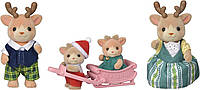 Уценка Sylvanian Families 5692 семья Северных оленей Calico Critters Reindeer Family