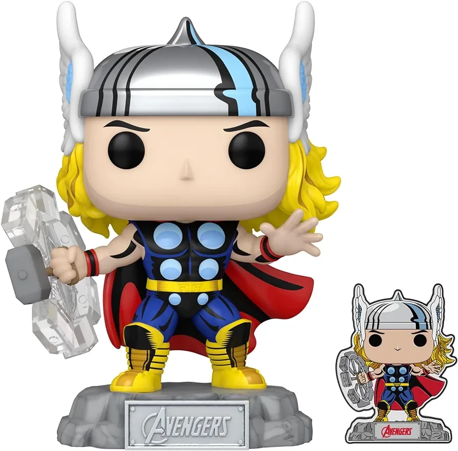 Фигурка Funko Pop & Pin Marvel: Avengers - 60th Anniversary - Thor