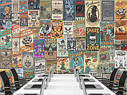 Фотошпалери 3д в кімнату самоклеюча плівка Oracal "Постери", декор для дому, фото 8